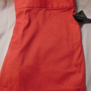 INC Coral Tailored Shorts Regular Fit Size 6